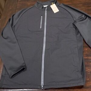 Peter Millar Crown Sport Collection - Black Lightweight Jacket - Size Small